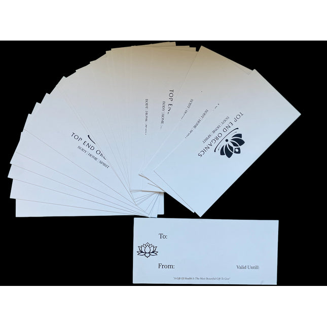 Top End Organics Gift Card