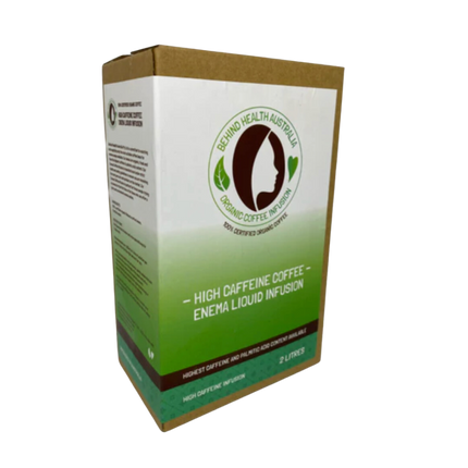 2 Litres Enema Liquid Infusion Ready to Use - Organic High Caffeine Coffee (2kg)